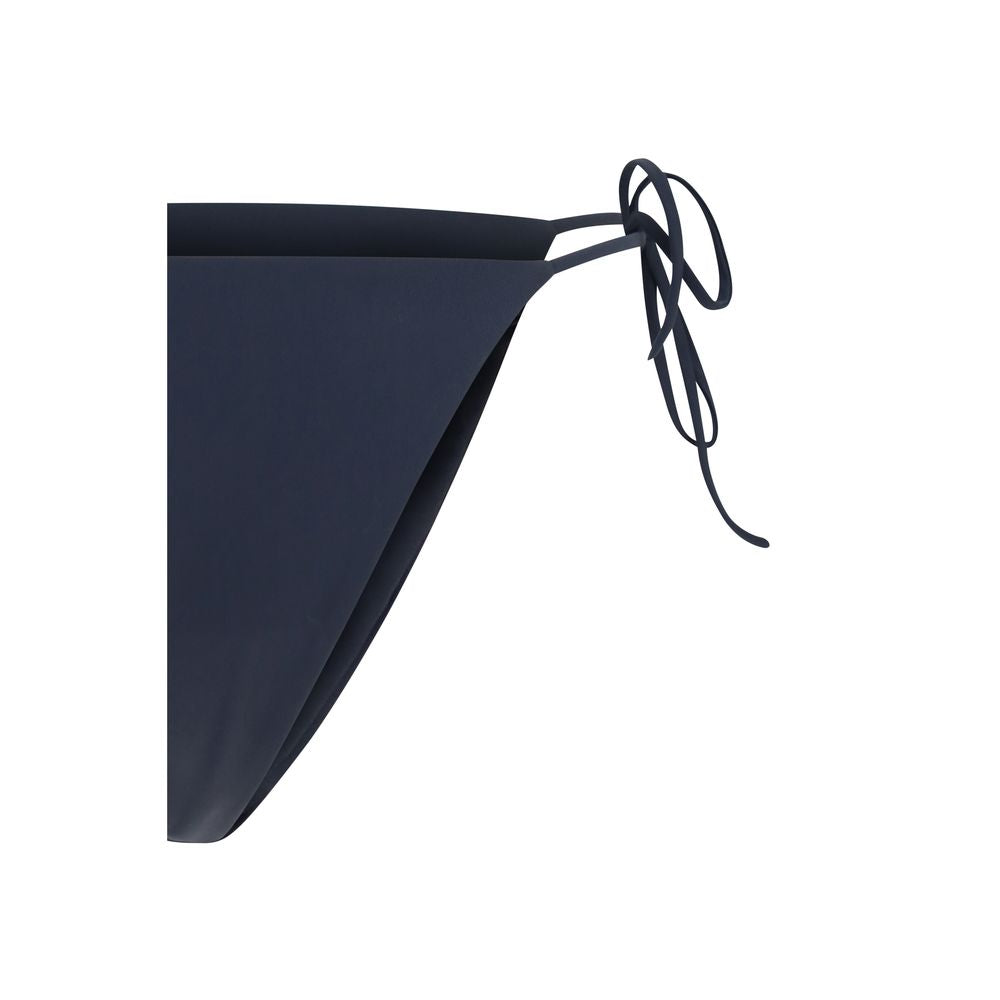 Magda Butrym 73% Polyamide bikini bottom in gray — view 3