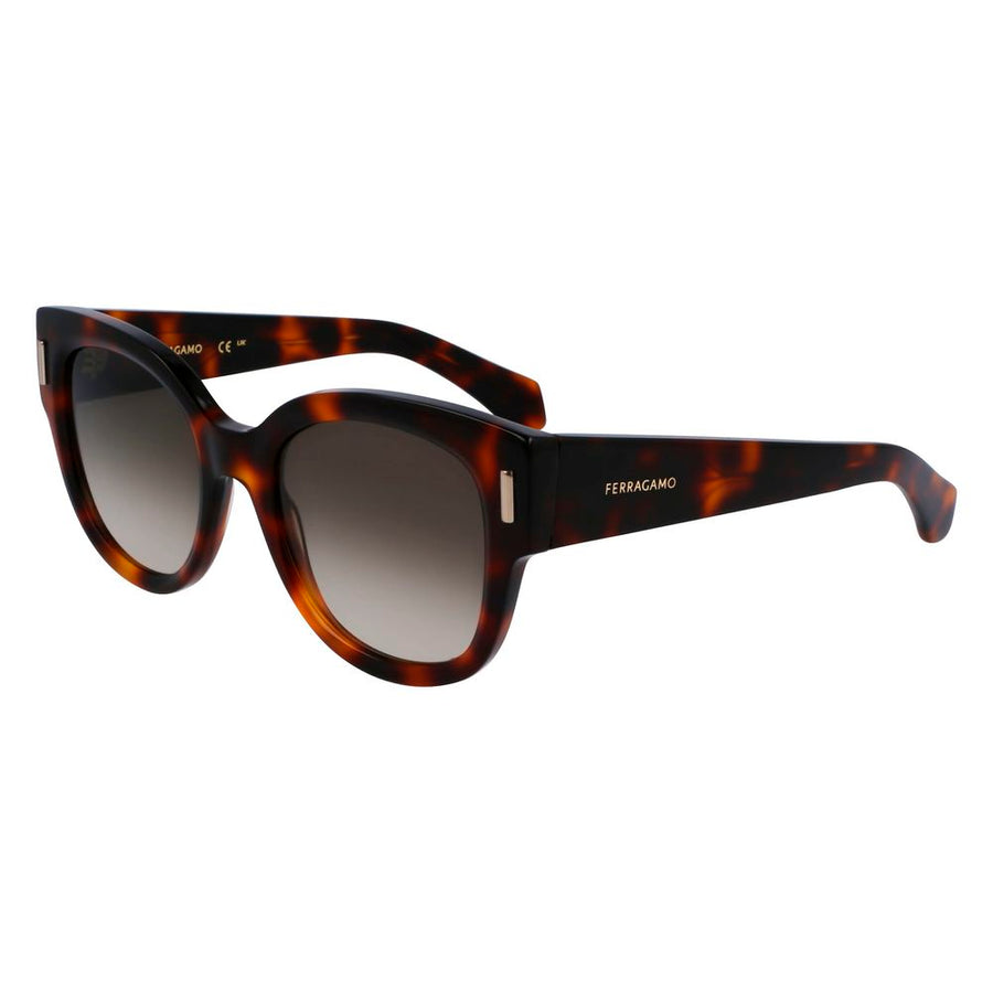 Ferragamo FESF2007S240AC Acetate sunglasses in brown