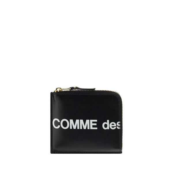 Comme des Garçons 100% Calf Leather Bos Taurus wallet in black