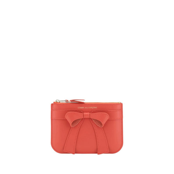Comme des Garçons 100% Calf Leather Bos Taurus wallet in red