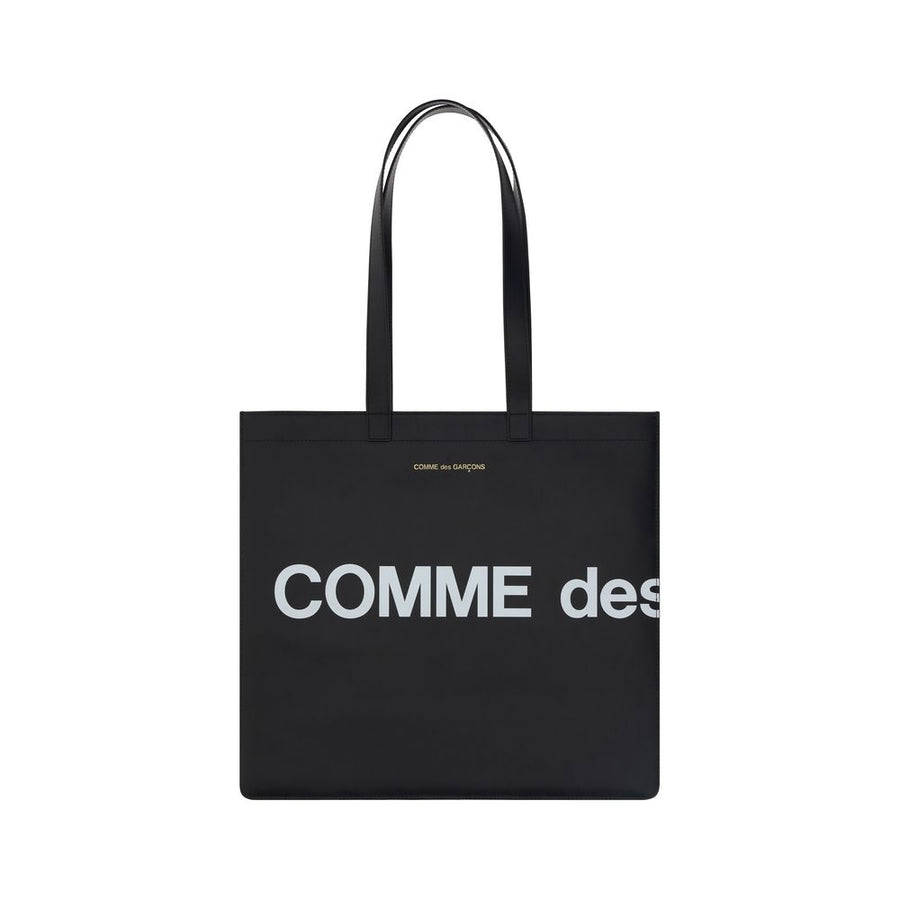 Comme des Garçons 100% Calf Leather Bos Taurus tote bag in black