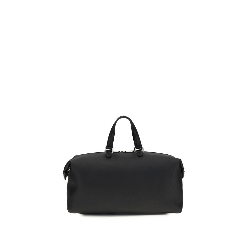 Black Calf Leather Bos Taurus Luggage And Travel Bag