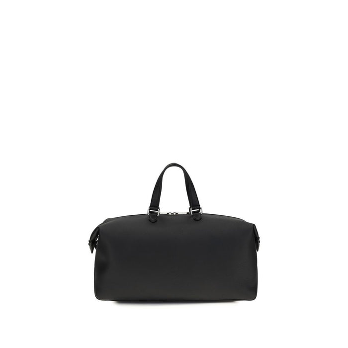 Black Calf Leather Bos Taurus Luggage And Travel Bag