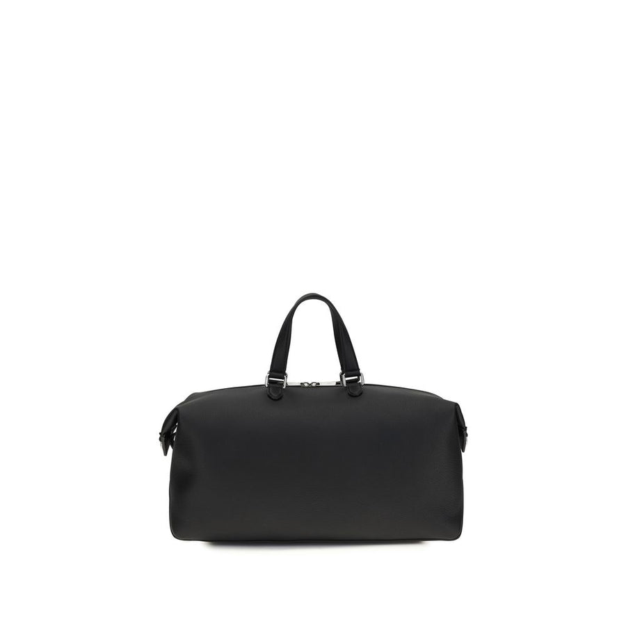 Fendi 100% Calf Leather Bos Taurus duffle bag in black