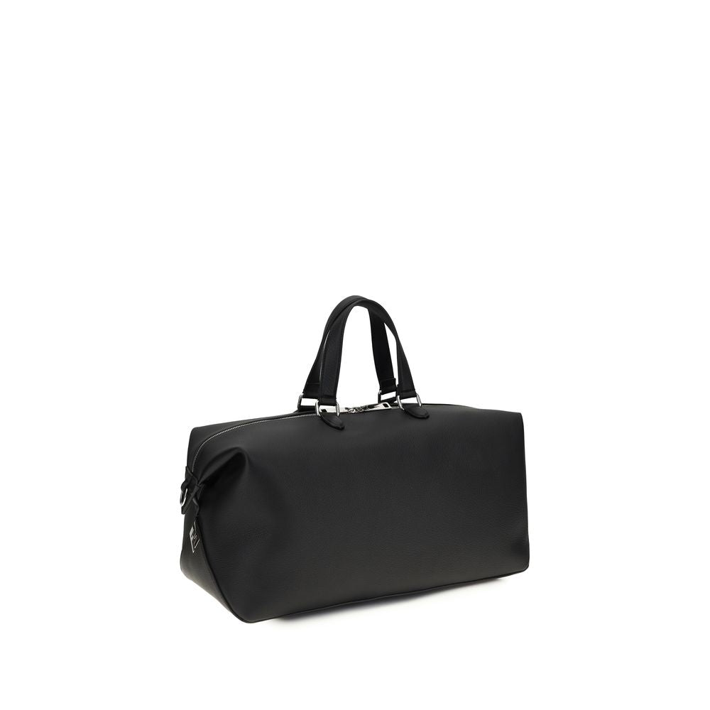 Black Calf Leather Bos Taurus Luggage And Travel Bag