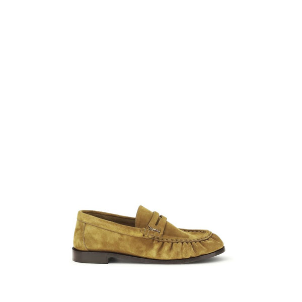 Saint Laurent 100% Calf Leather Bos Taurus loafer in beige