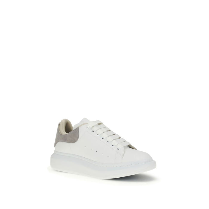 Alexander McQueen Upper 100% Calf Leather Bos Taurus sneaker in white — view 2