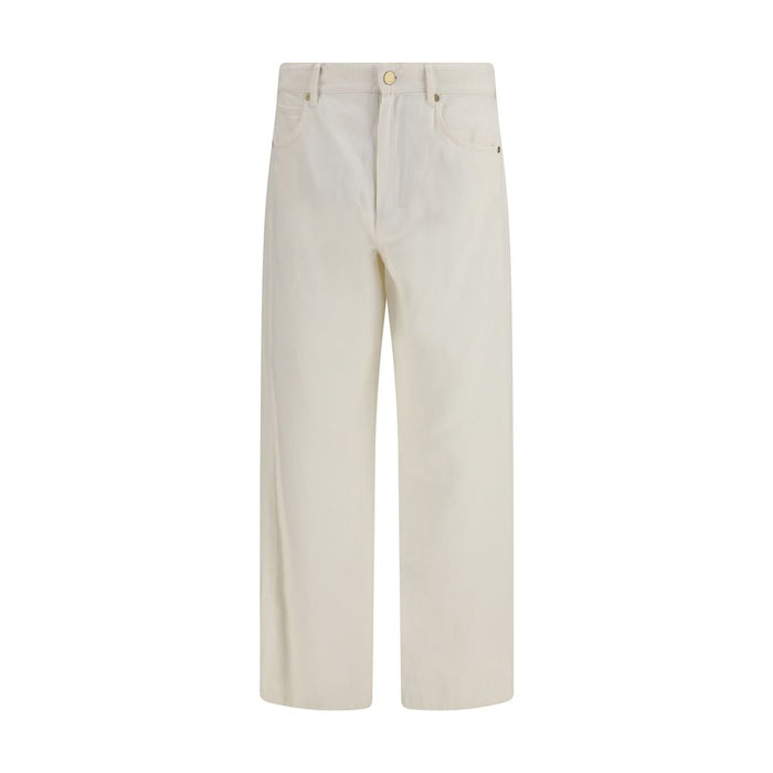 'S Max Mara 59% Cotton 41% Linen trousers in beige