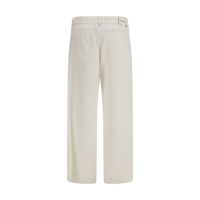 'S Max Mara 59% Cotton 41% Linen trousers in beige — view 2