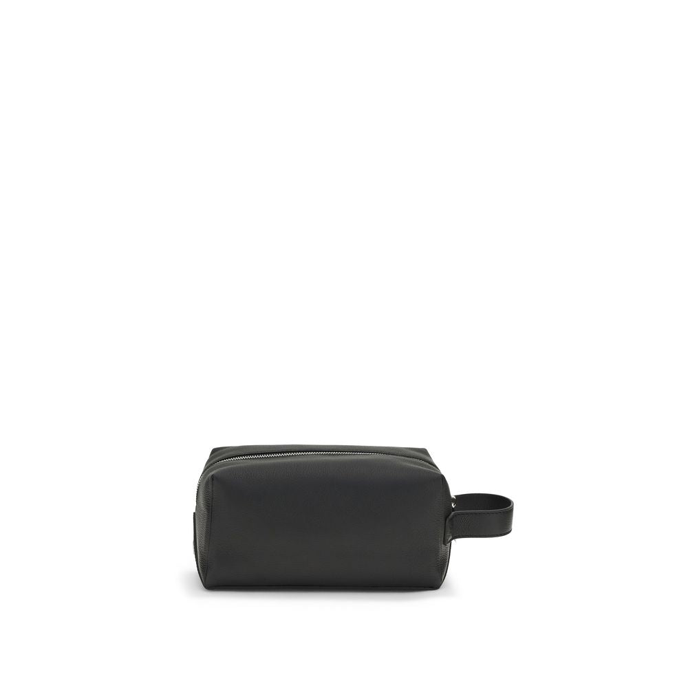 Black Calf Leather Bos Taurus Luggage And Travel Bag