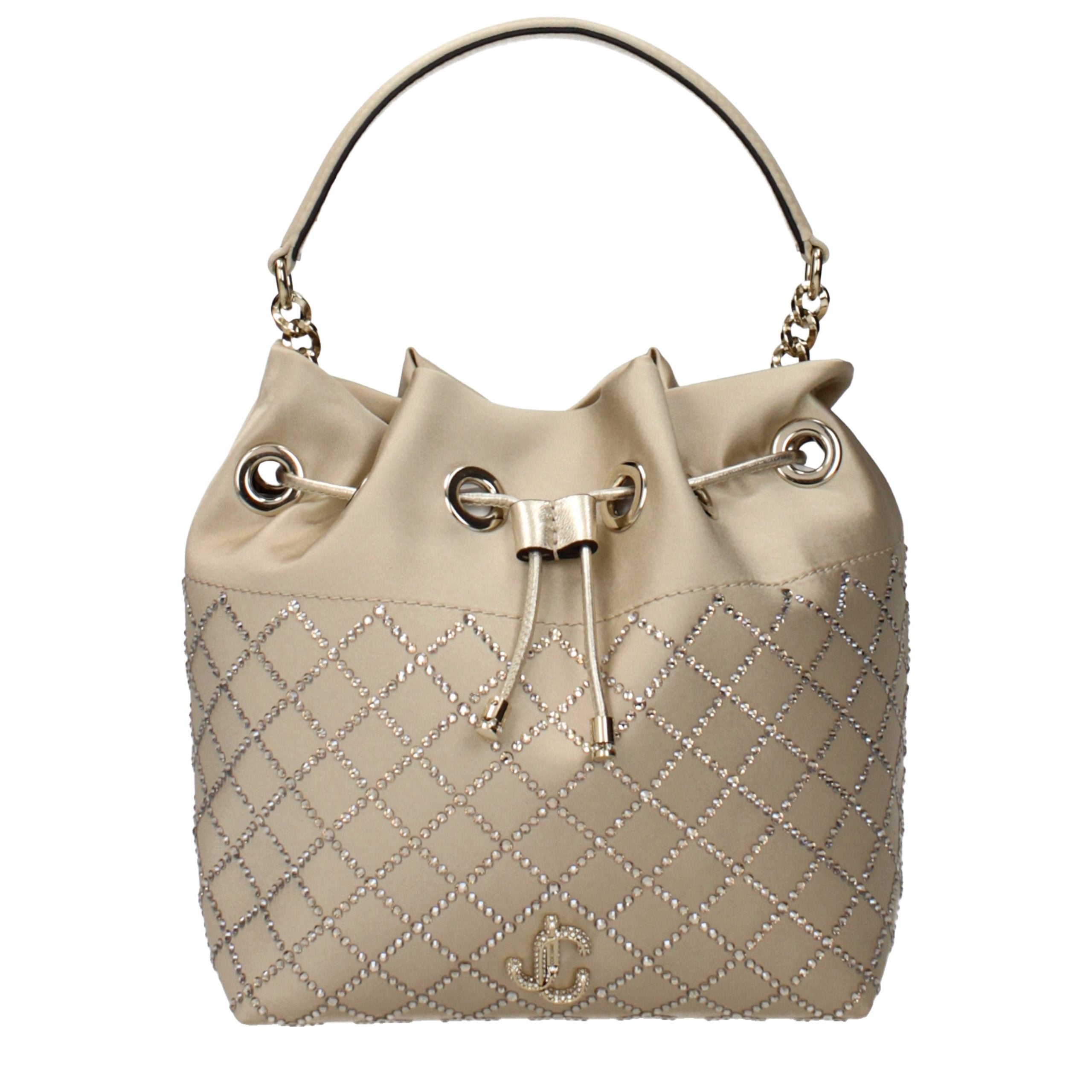 Gold Satin Handbag Bag