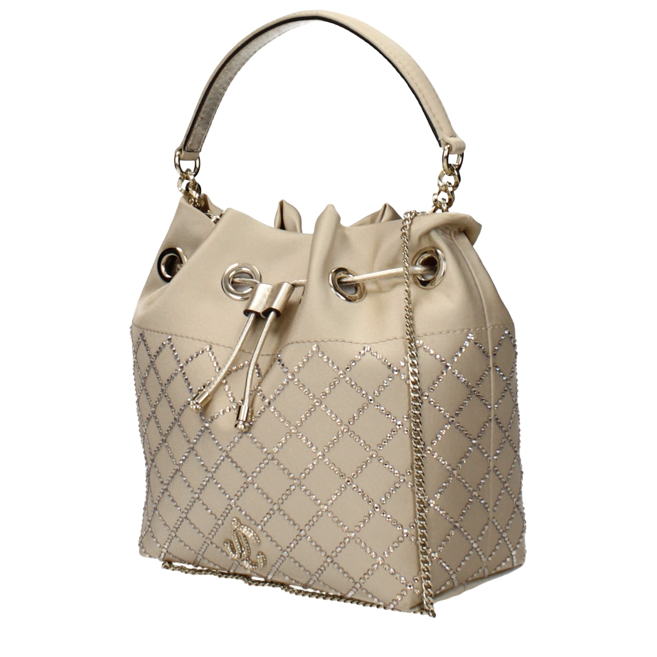 Gold Satin Handbag Bag