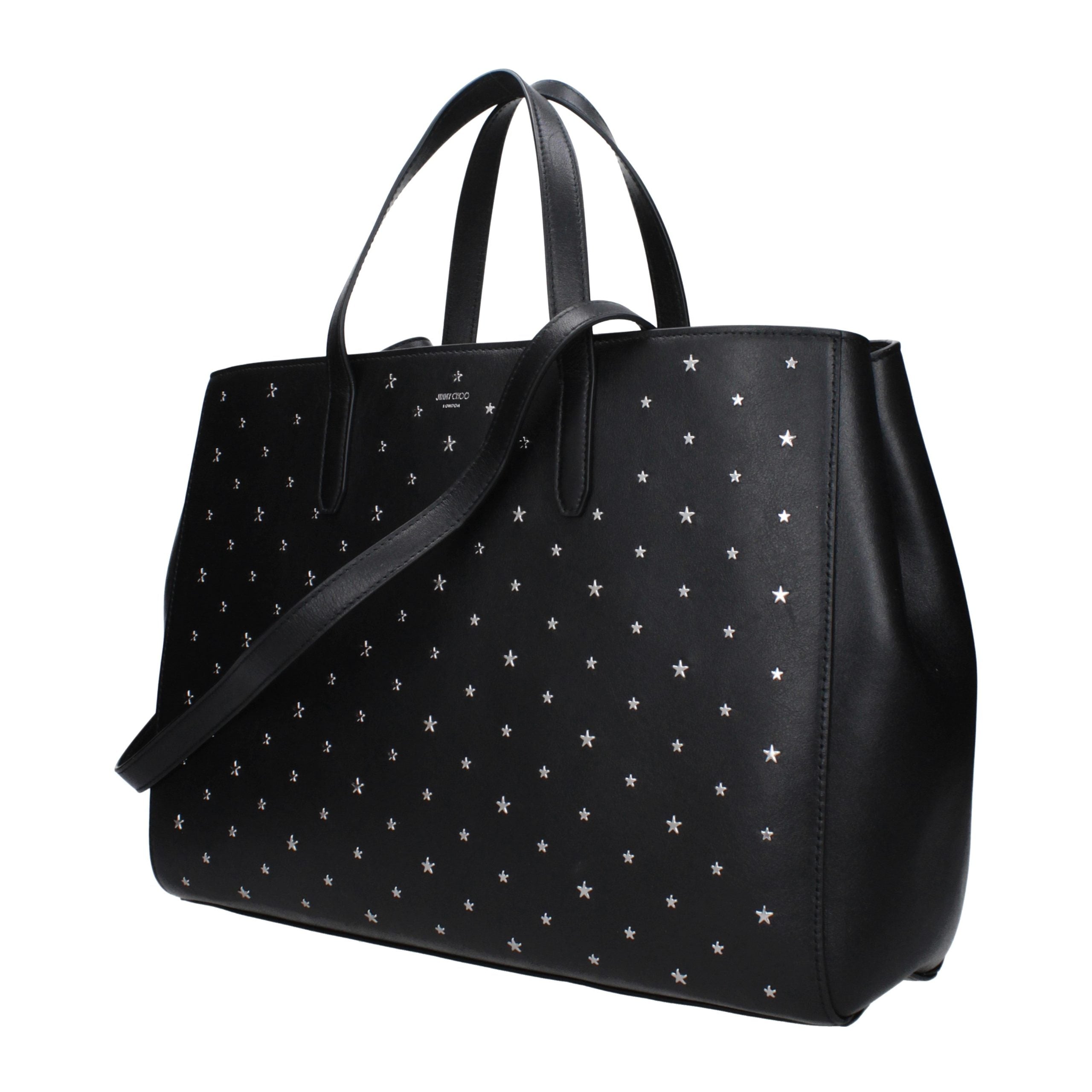 Black Leather Handbag Bag