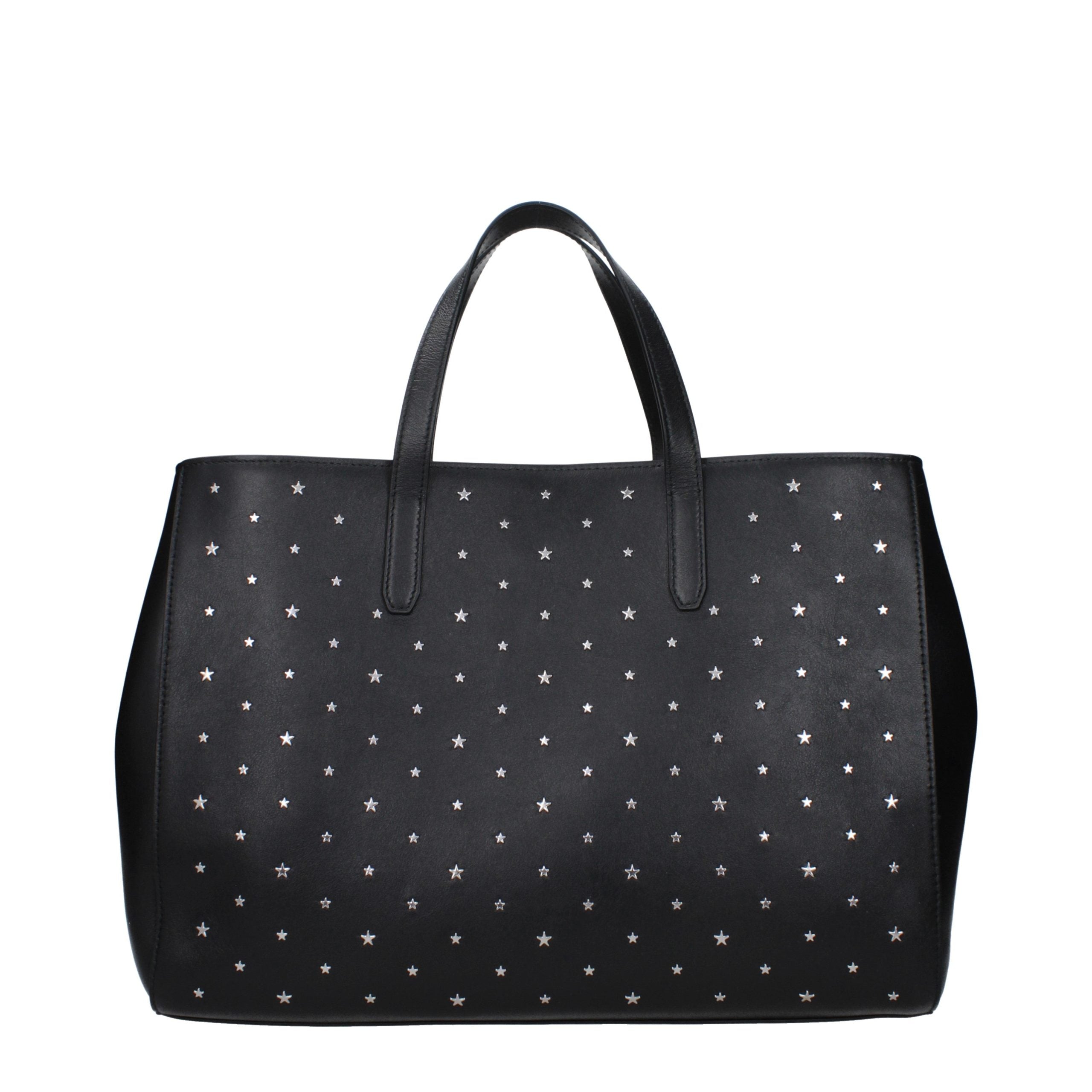 Black Leather Handbag Bag