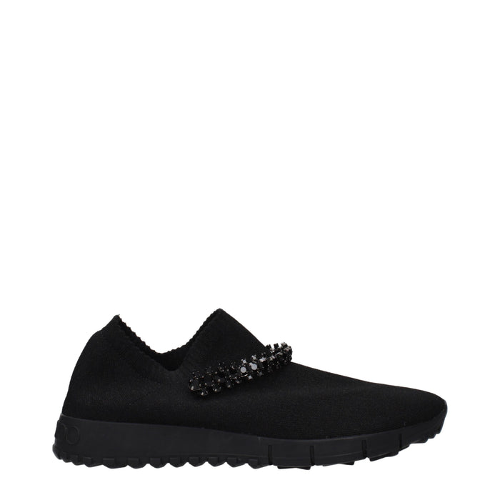 Jimmy Choo Fabric loafer in black