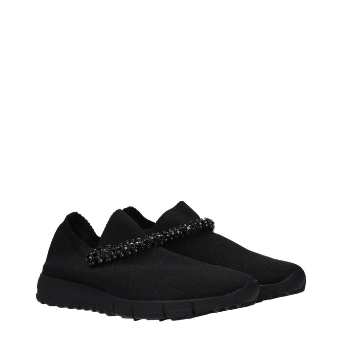 Jimmy Choo Fabric loafer in black — view 2