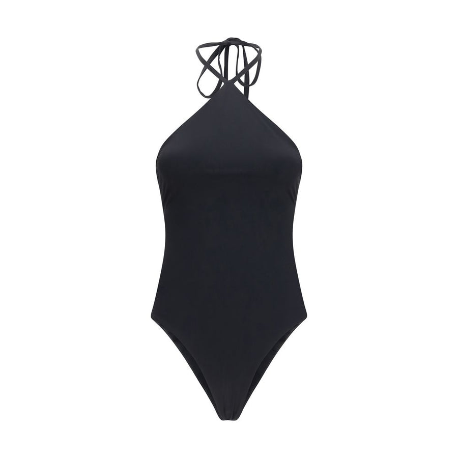 Jacquemus 59% Polyamide swimsuit in black