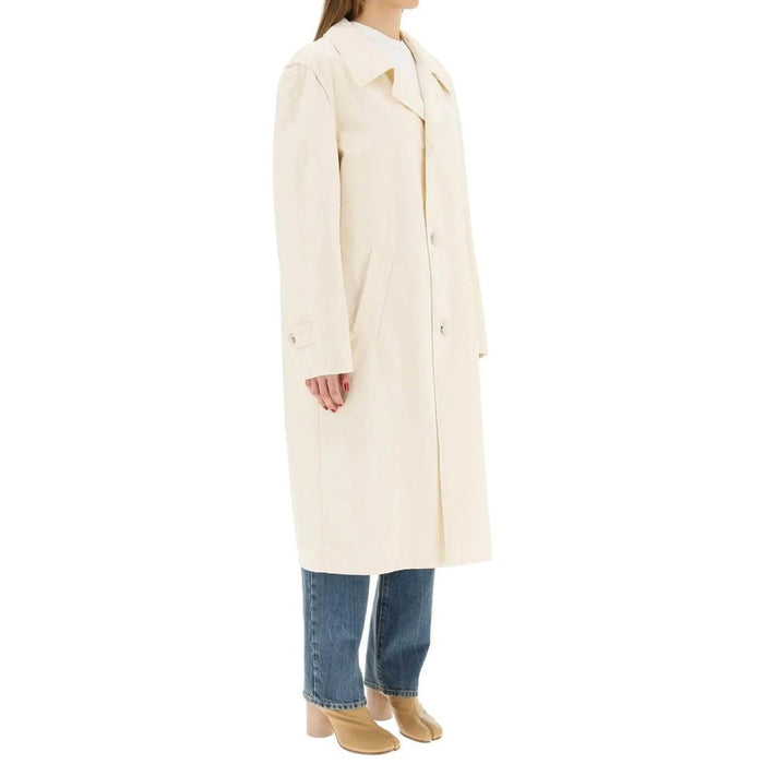 Maison Margiela coat in white — view 2