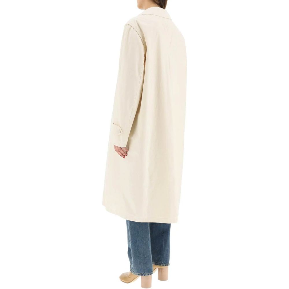Maison Margiela coat in white — view 3