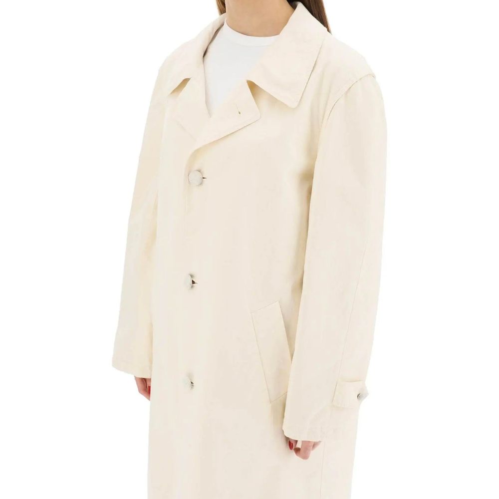 Maison Margiela coat in white — view 4