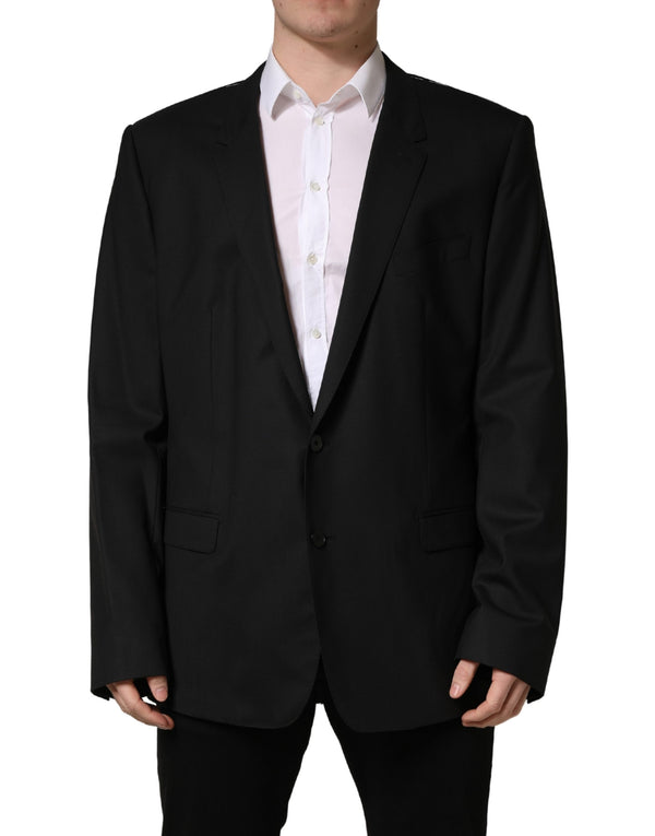 Dolce & Gabbana 97% Virgin Wool blazer in black