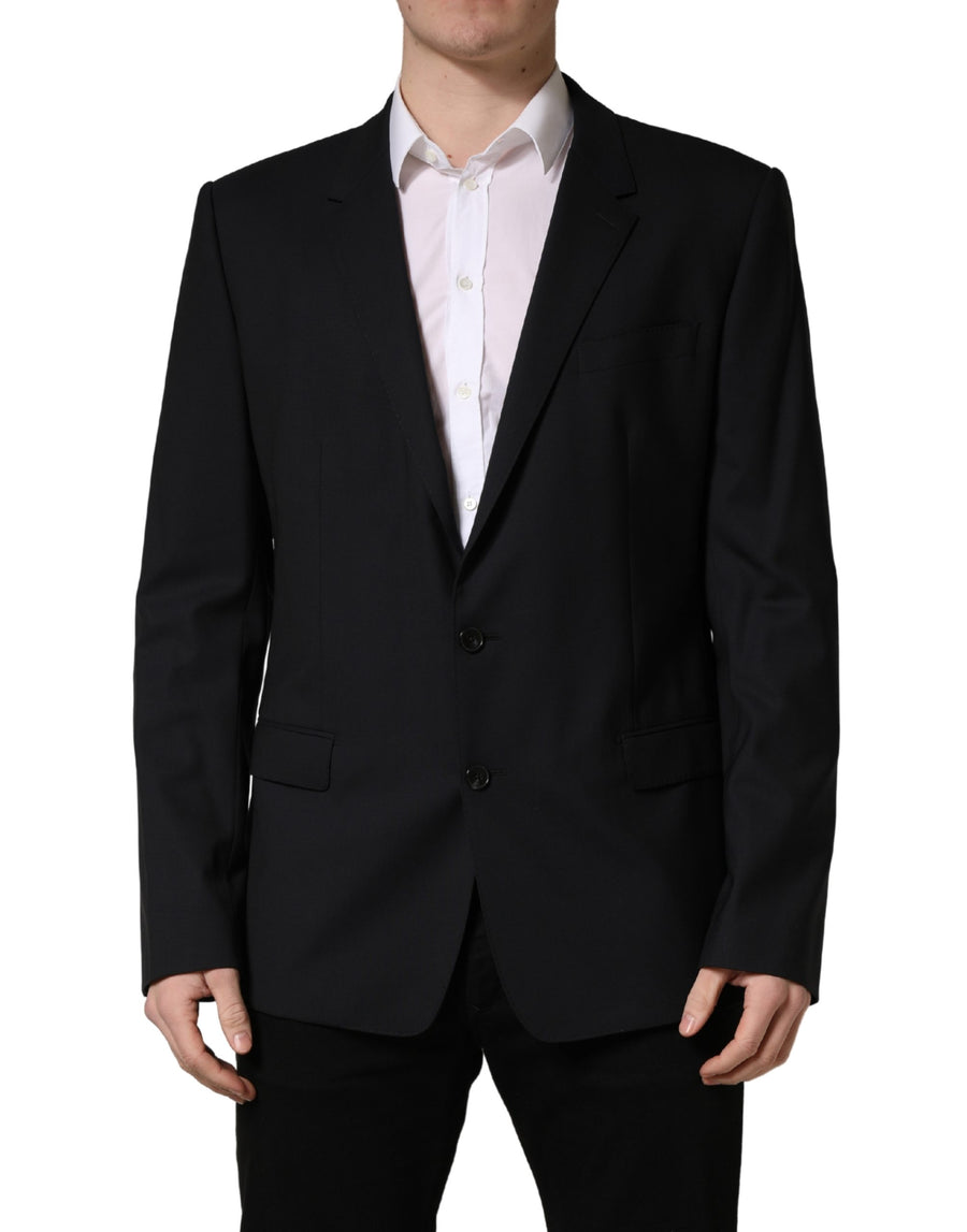 Dolce & Gabbana 97% Virgin Wool blazer in navy