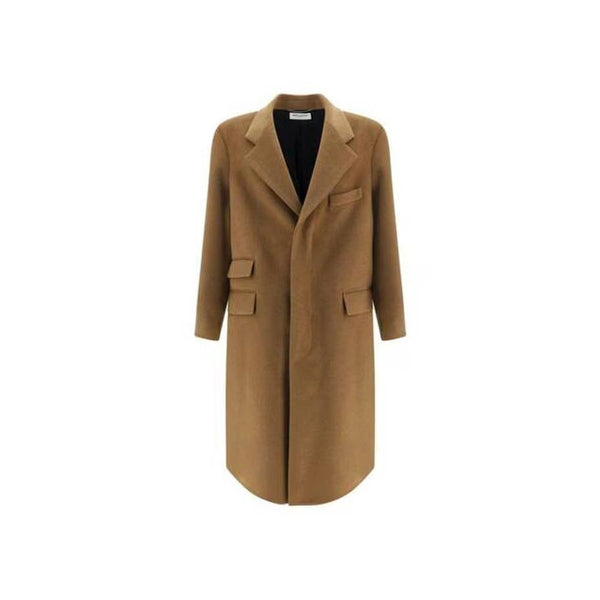 Saint Laurent 100% Wool coat in brown