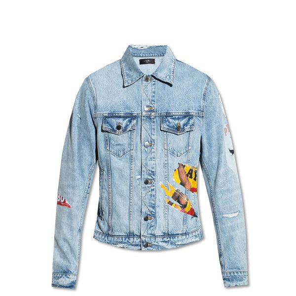 Amiri 100% Cotton jacket in blue