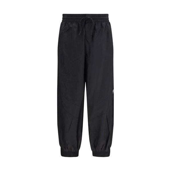 Y-3 100% Nylon joggers in black