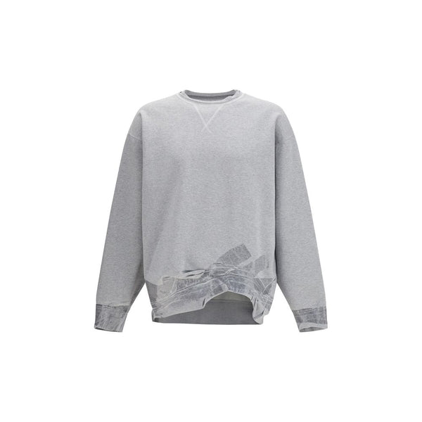 Maison Margiela 100% Cotton sweatshirt in gray
