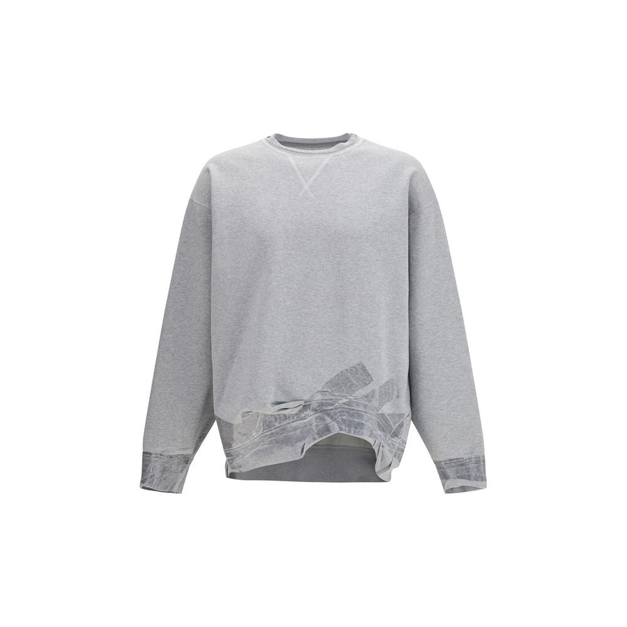 Maison Margiela 100% Cotton sweatshirt in gray