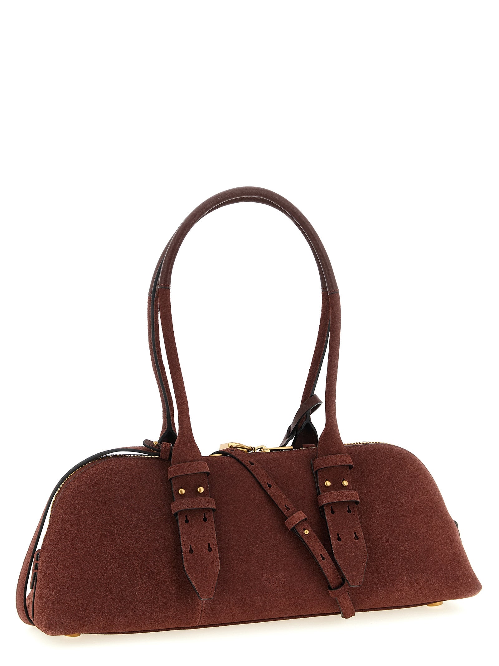 Bowling Baguette large shoulder bag Bordeaux Cow Leather (bos Taurus)