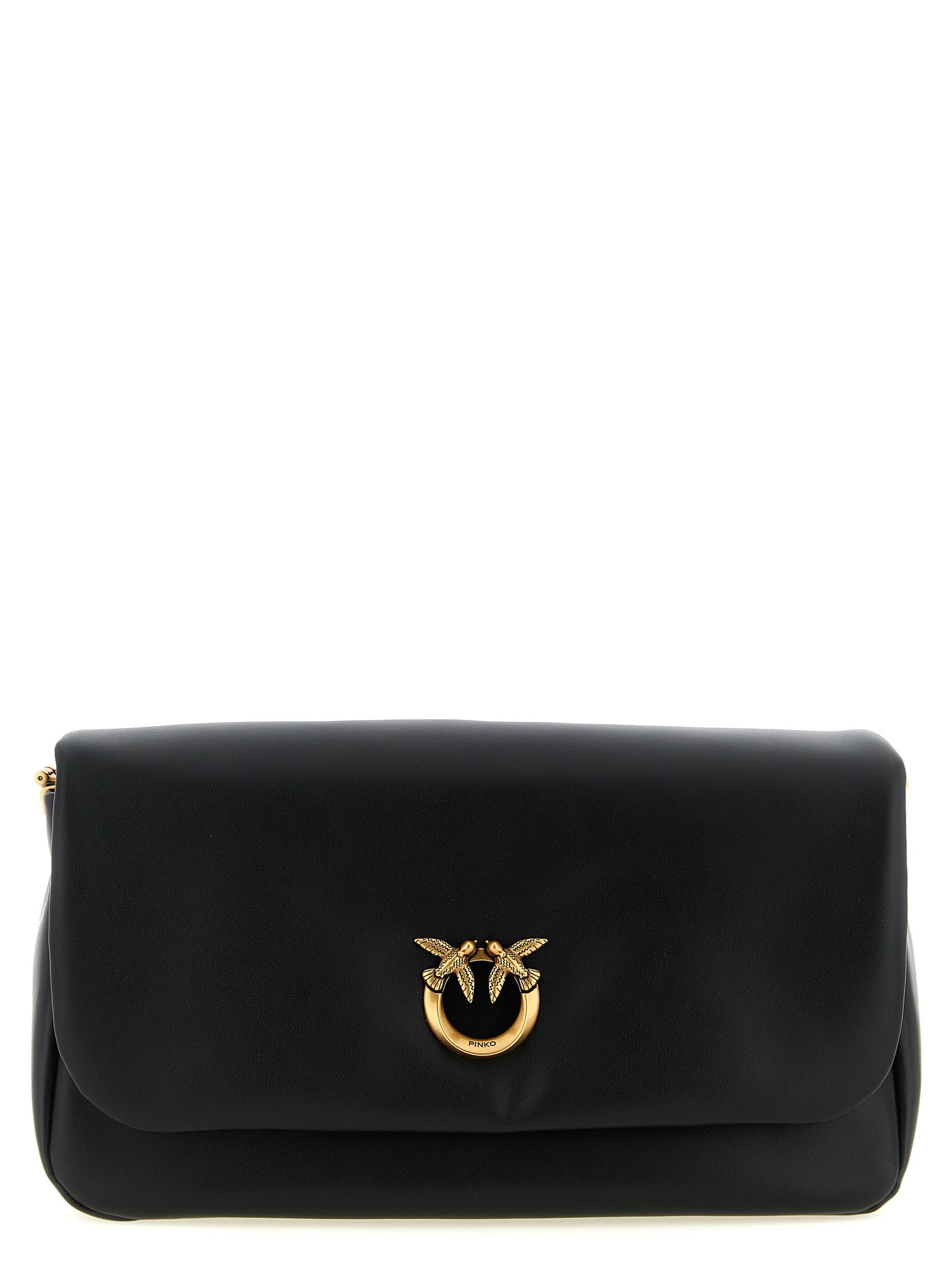 Click Soft Classic crossbody bag Black Lamb Leather (ovis Aries)