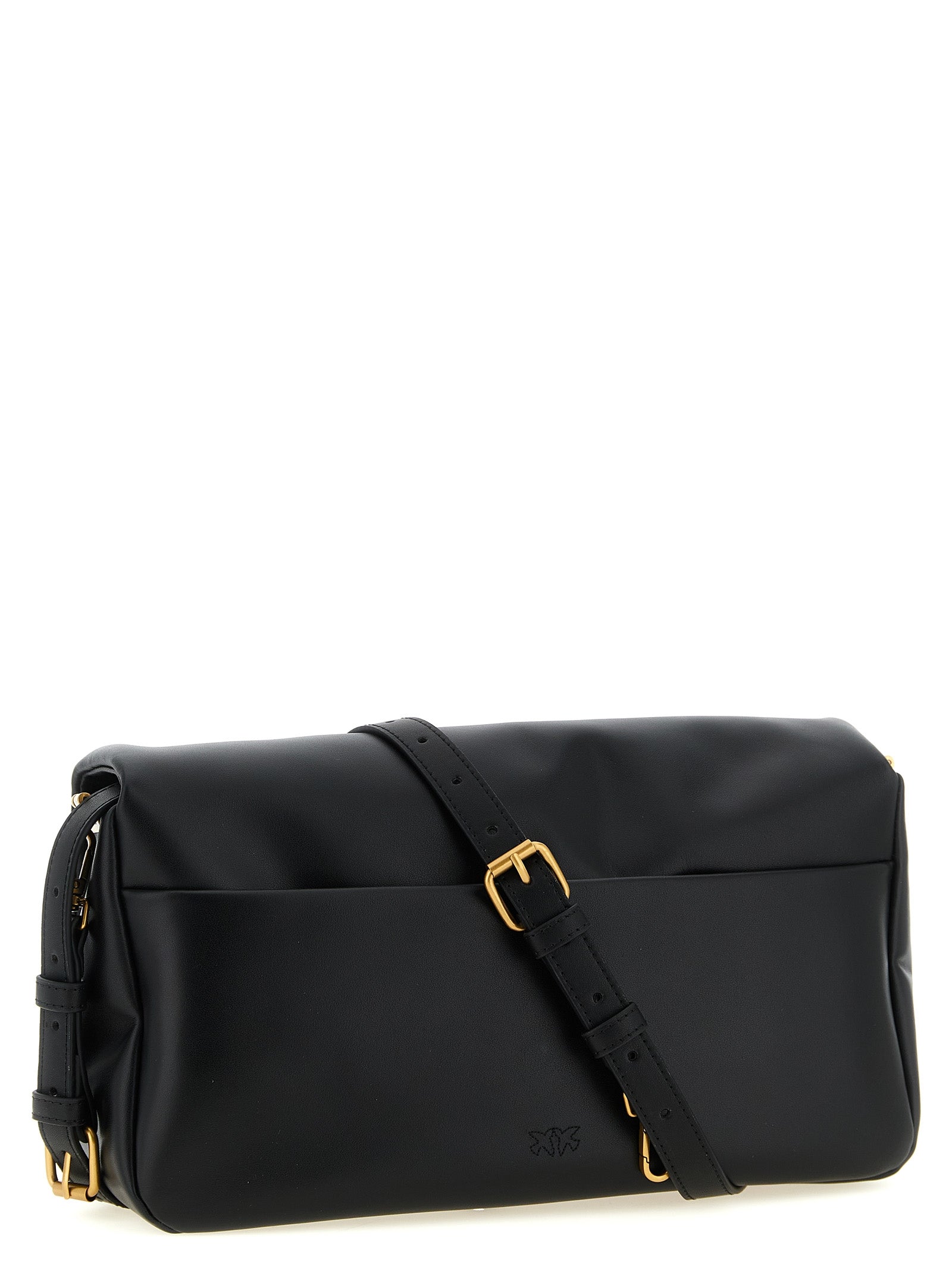 Click Soft Classic crossbody bag Black Lamb Leather (ovis Aries)