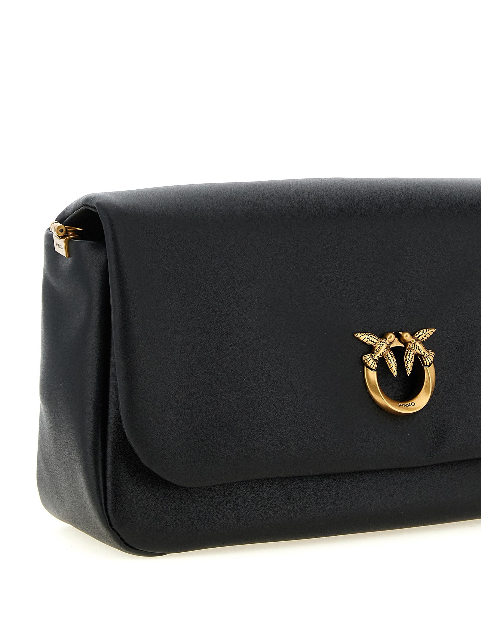 Click Soft Classic crossbody bag Black Lamb Leather (ovis Aries)