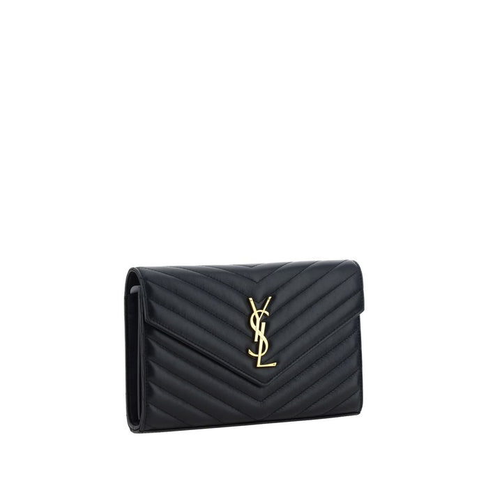 Black Calf Leather Bos Taurus Shoulder Bag