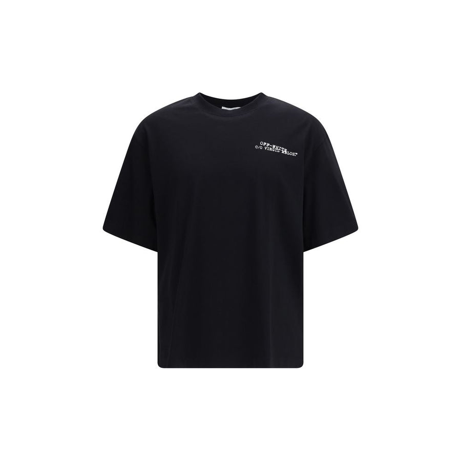 Off-White 100% Cotton t-shirt in black