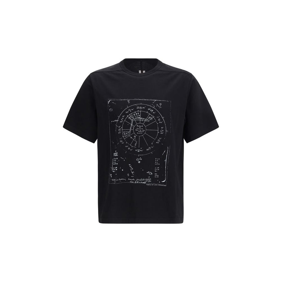 Rick Owens 100% Cotton t-shirt in black