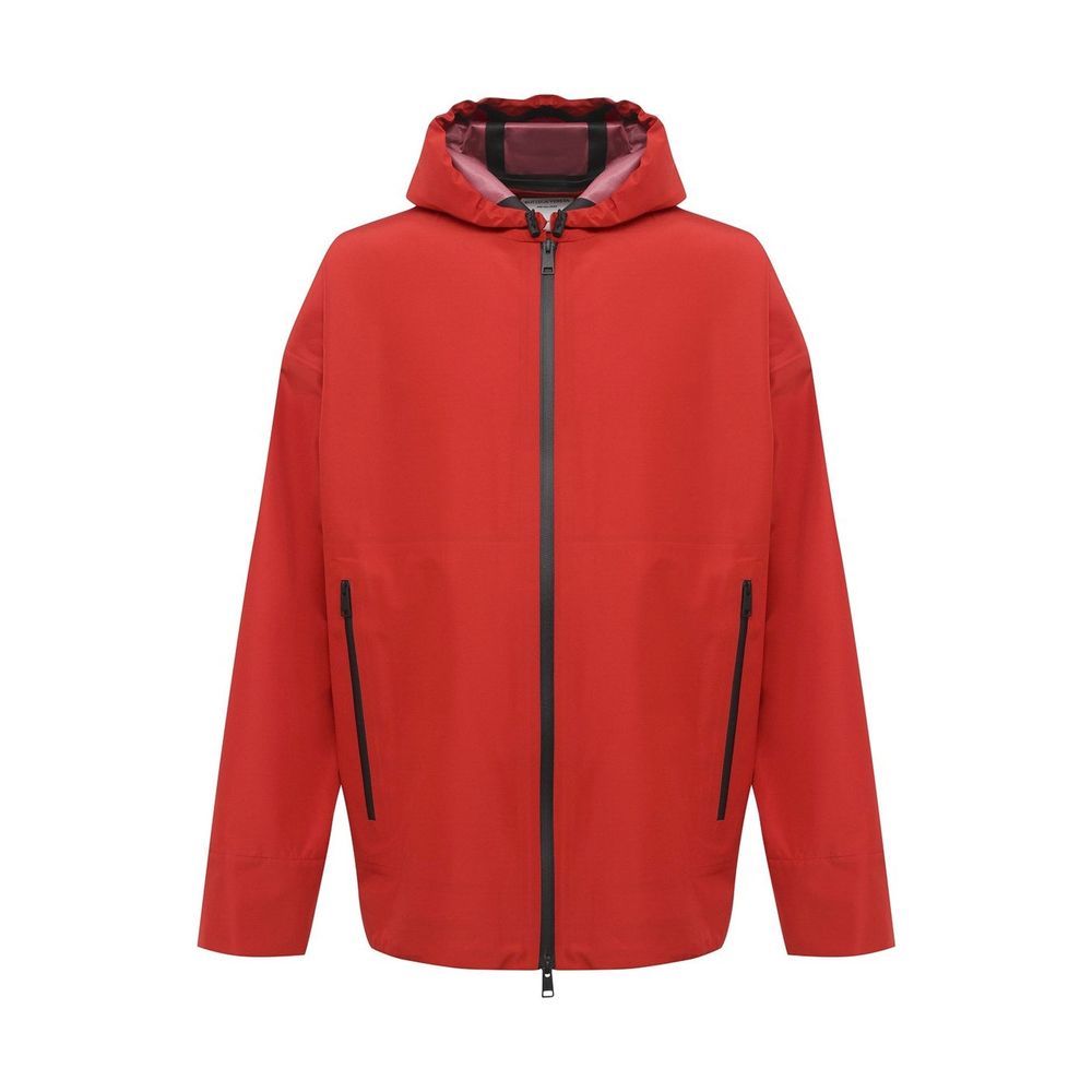 Bottega Veneta 66% Polyamide jacket in red