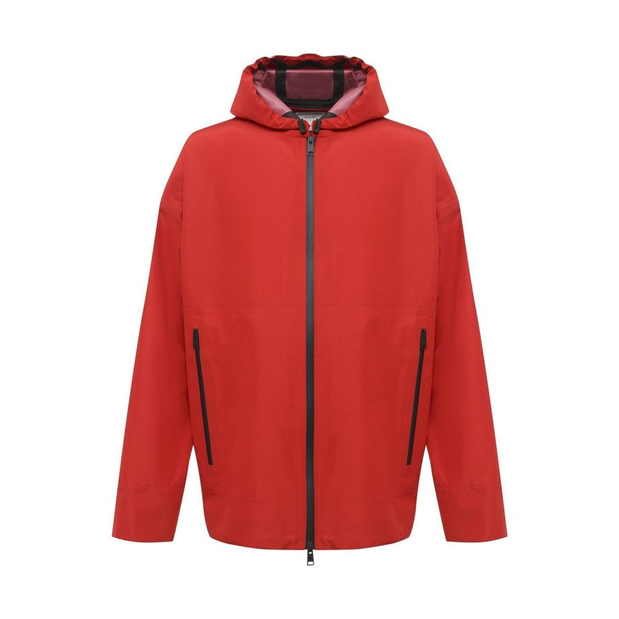 Bottega Veneta 66% Polyamide jacket in red