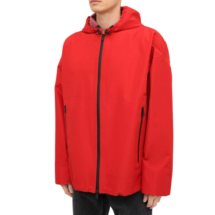 Bottega Veneta 66% Polyamide jacket in red — view 2