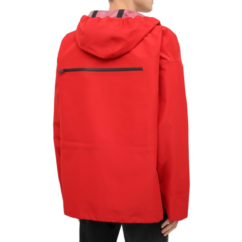 Bottega Veneta 66% Polyamide jacket in red — view 3