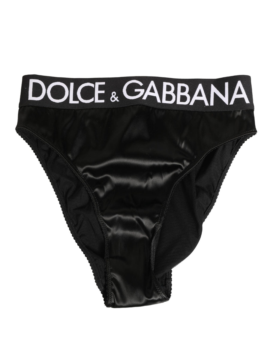 Dolce & Gabbana 92% Silk brief in black