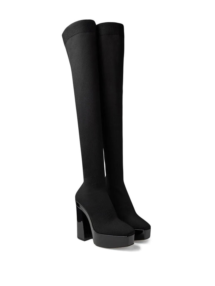 Jimmy Choo boot in black — view 2