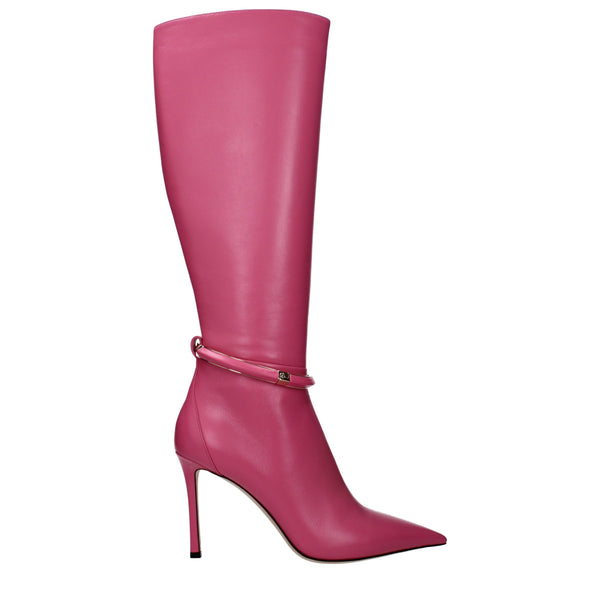 Jimmy Choo Leather boot in pink