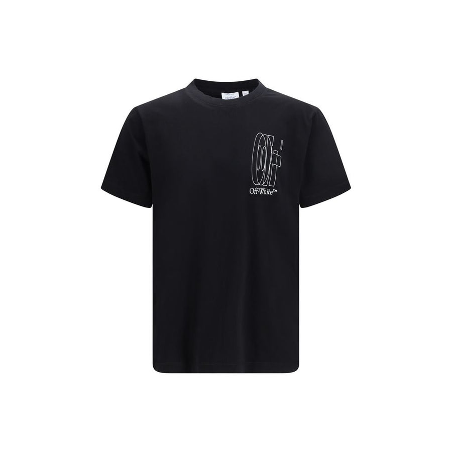Off-White 100% Cotton t-shirt in black