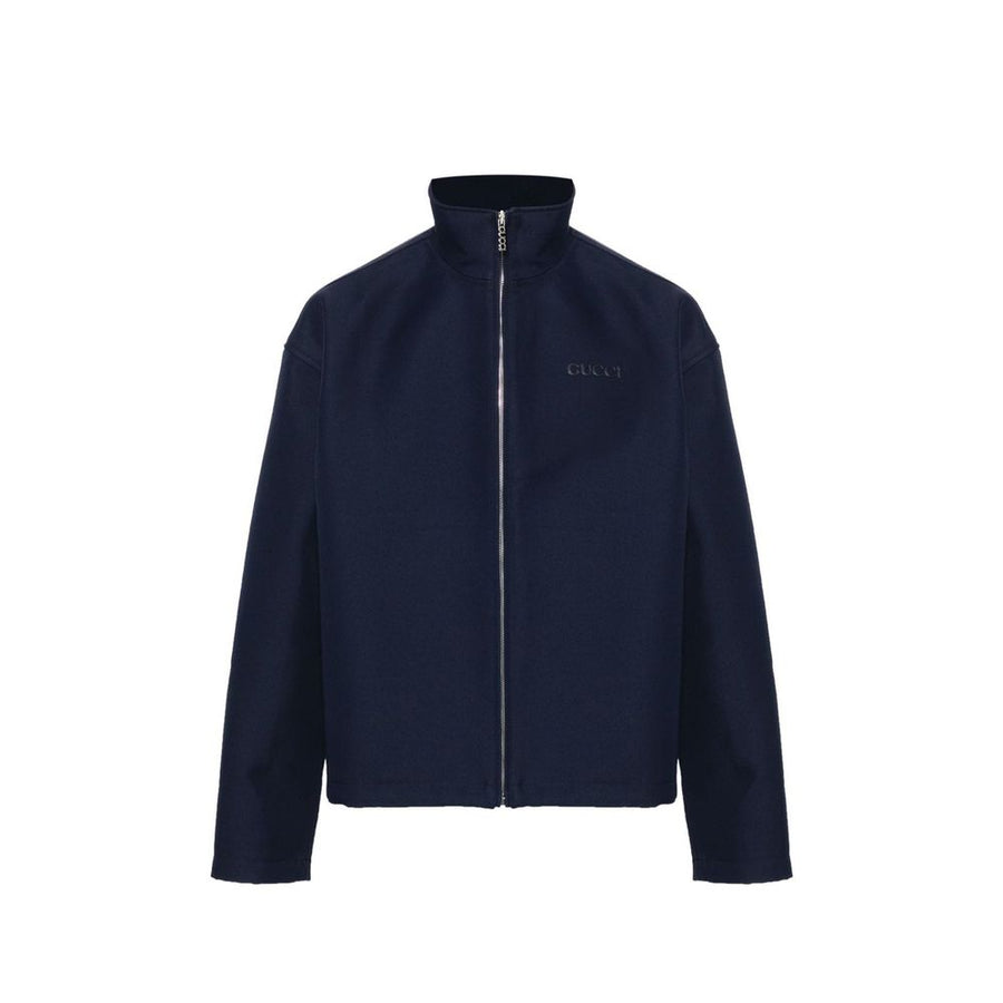 Gucci 56% Wool sweatshirt in navy