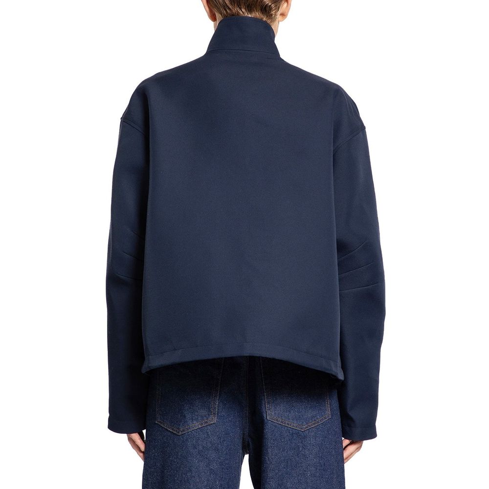 Gucci 56% Wool sweatshirt in navy — view 3