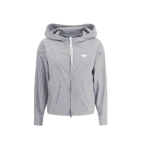 Prada 55% Polyamide jacket in blue