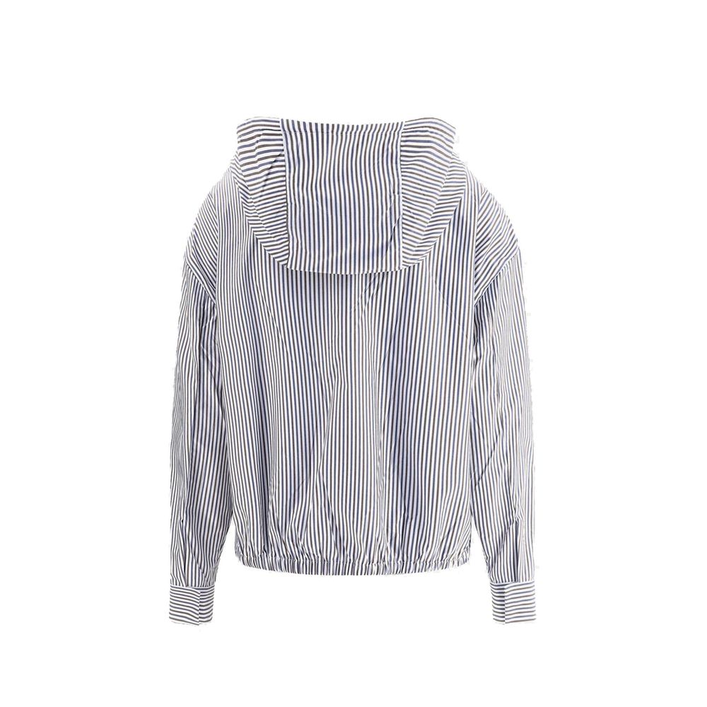 Prada 55% Polyamide jacket in blue — view 2